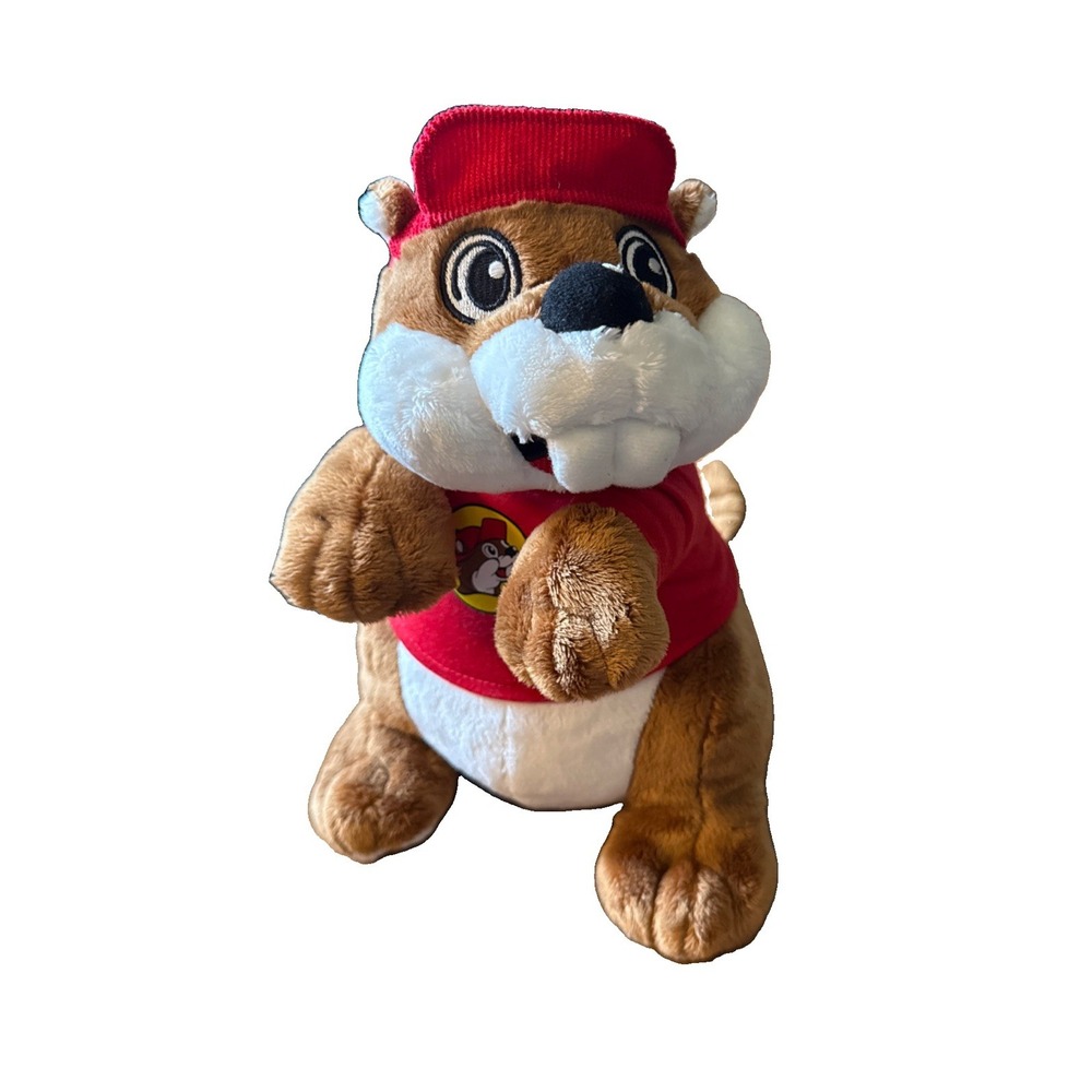 Buc-ee's 11" Beaver Plush Texas Gas Station Mascot Stuffed Animal Bucees NWOT FS